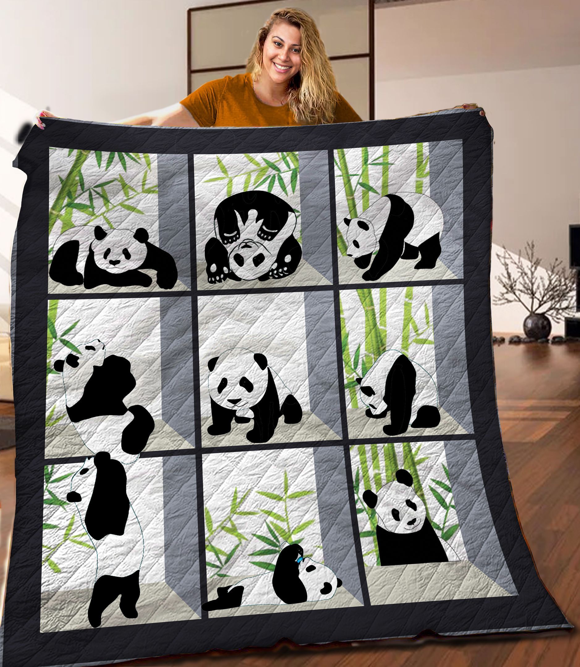 Panda Quilt Blanket C9B270315TY
