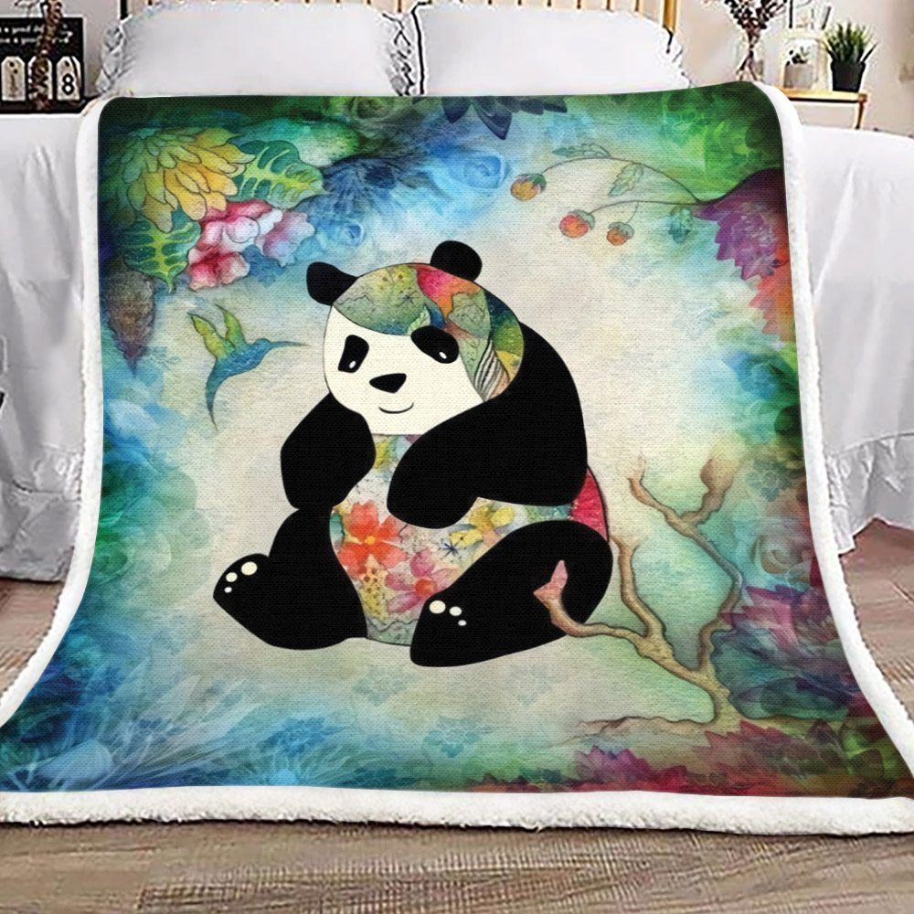 Panda Sherpa Fleece