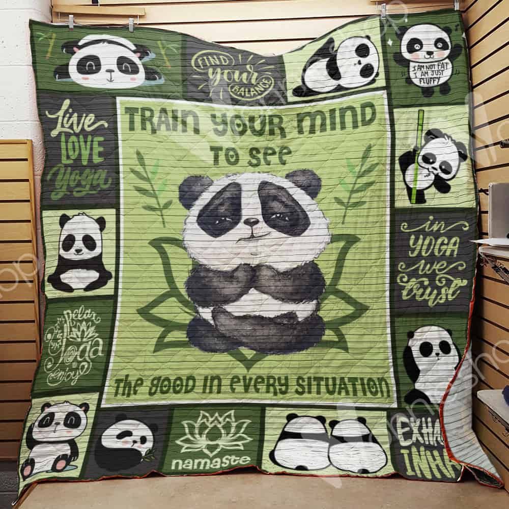Panda Yoga Quilt Blanket DHC0302571TD