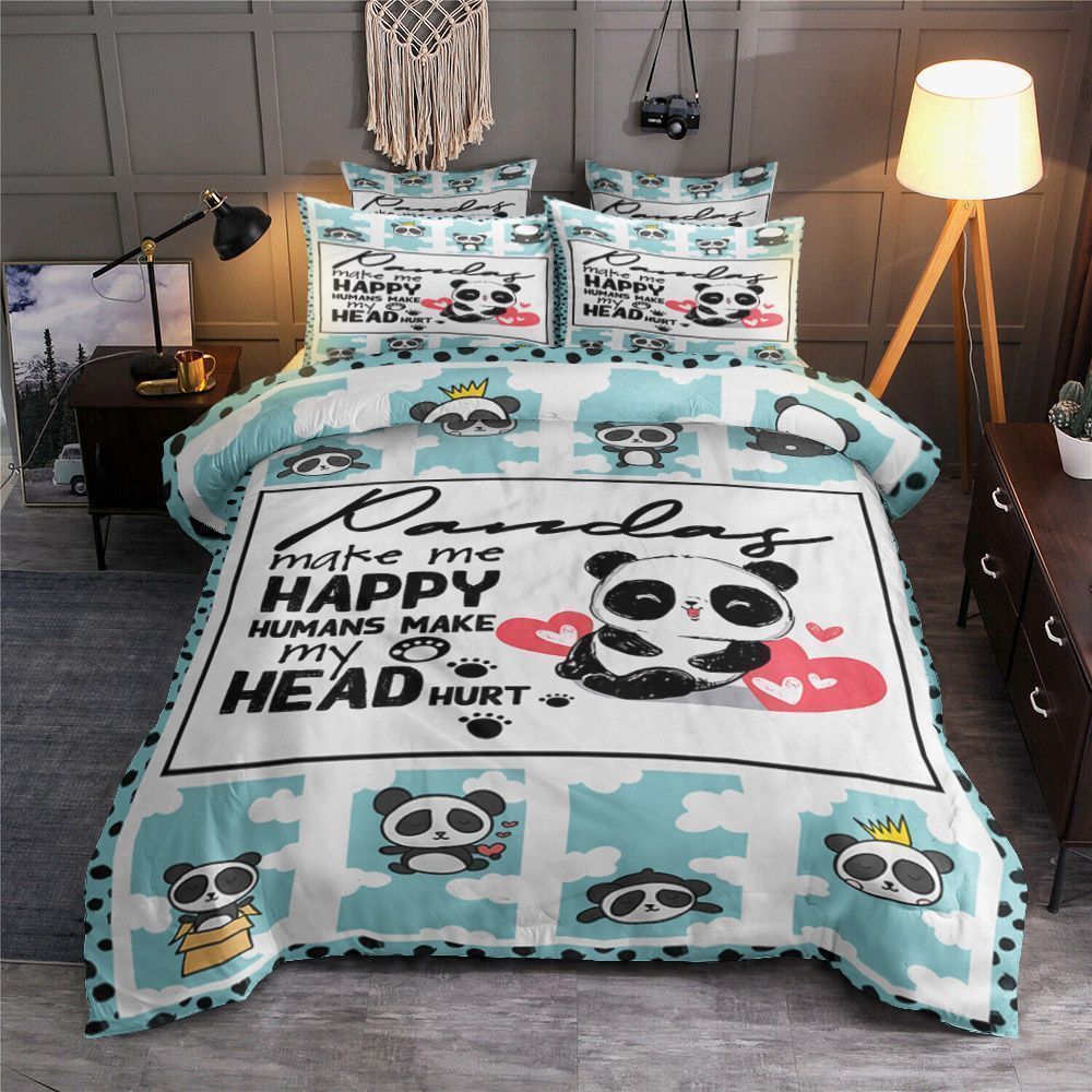 Pandas Bedding Set