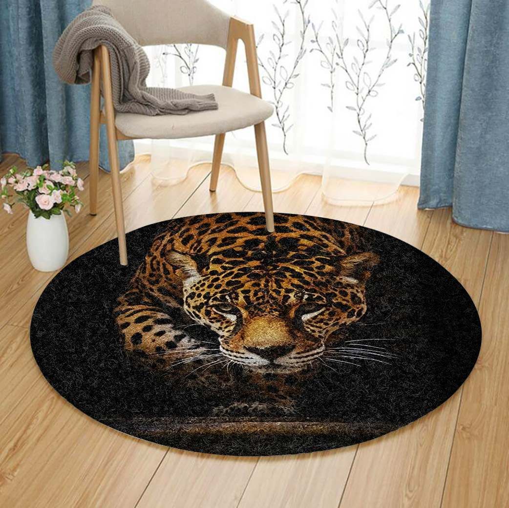Panther Round Carpet