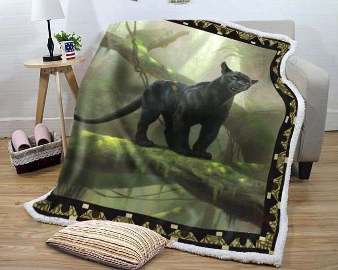 Panther Fleece Blanket