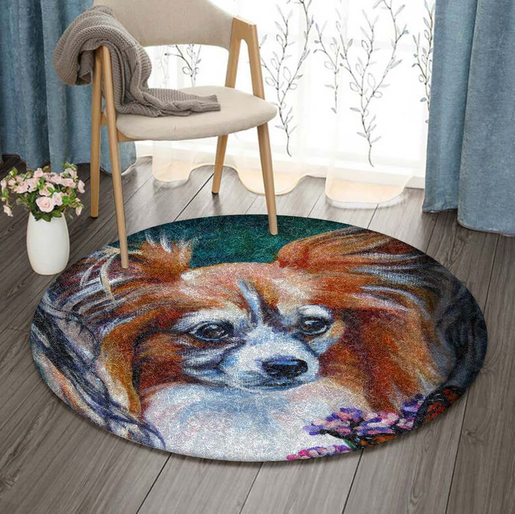 Papillon Round Carpet