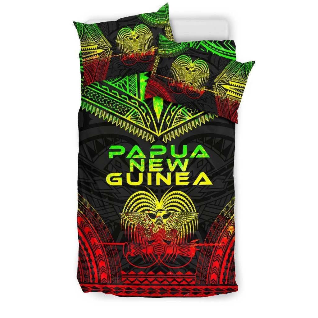 Papua New Guinea Polynesian Chief Bedding Set