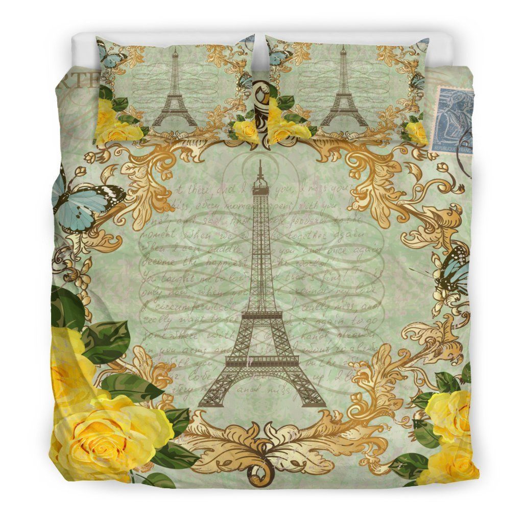 Paris Eiffel Tower Bedding Set
