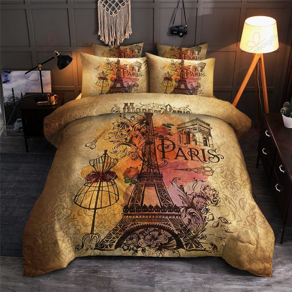 Paris Flower Bedding Set
