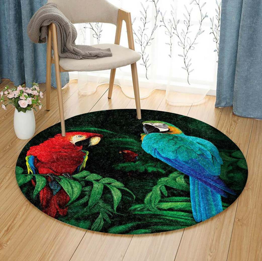 Parot Round Carpet