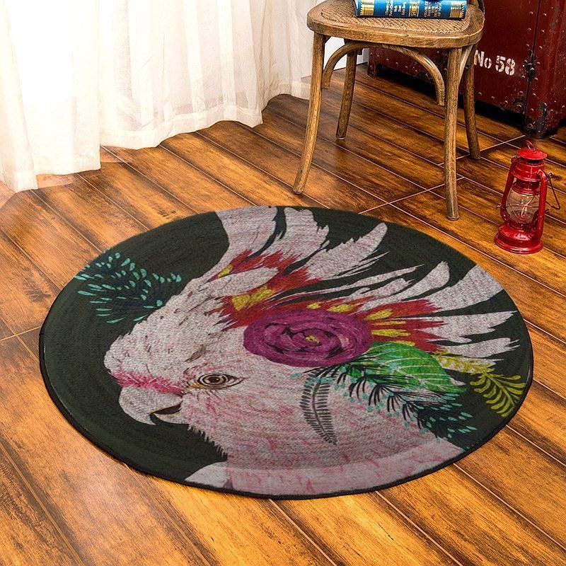Parrot Round Carpet