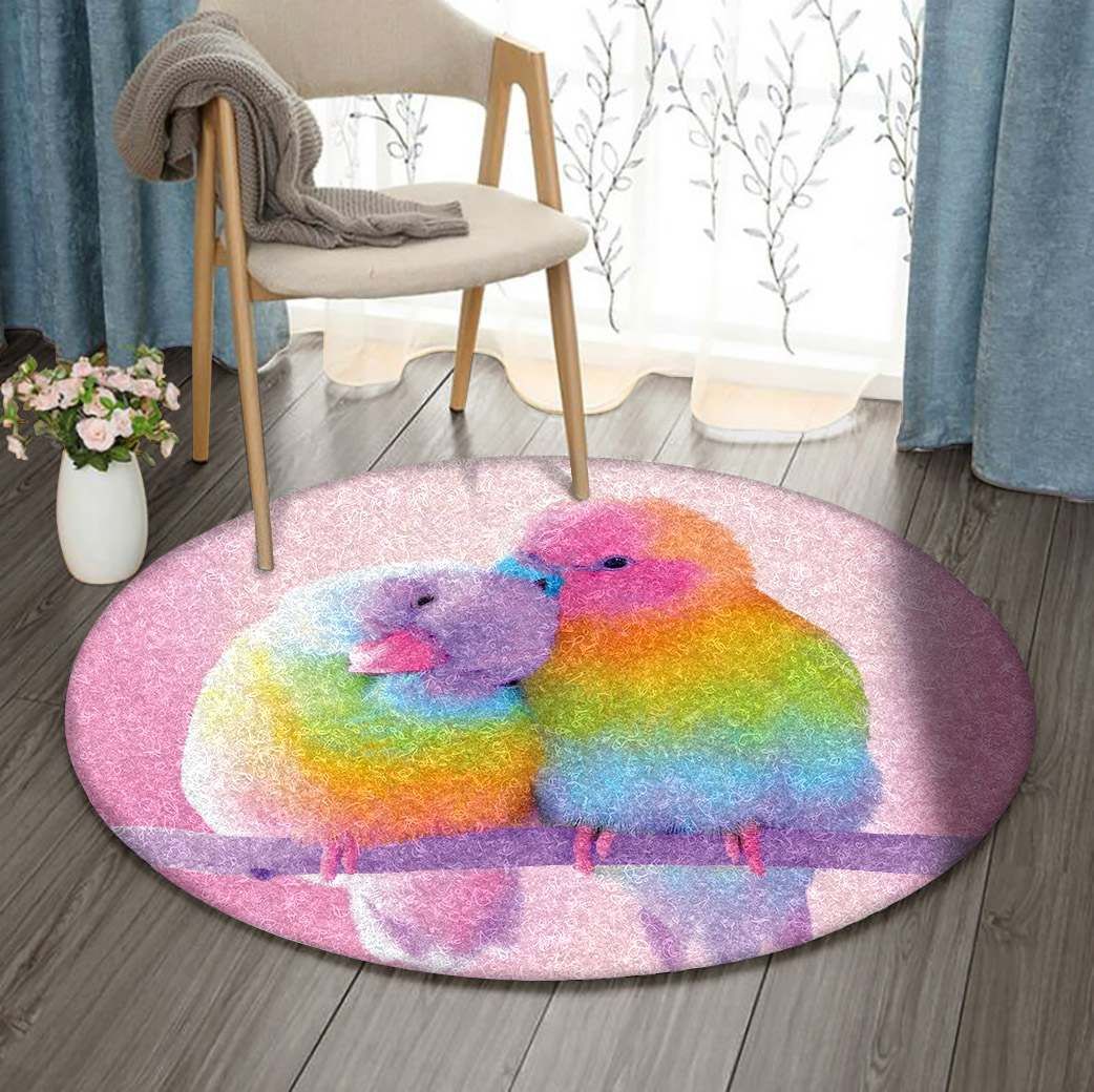 Parrot Round Carpet