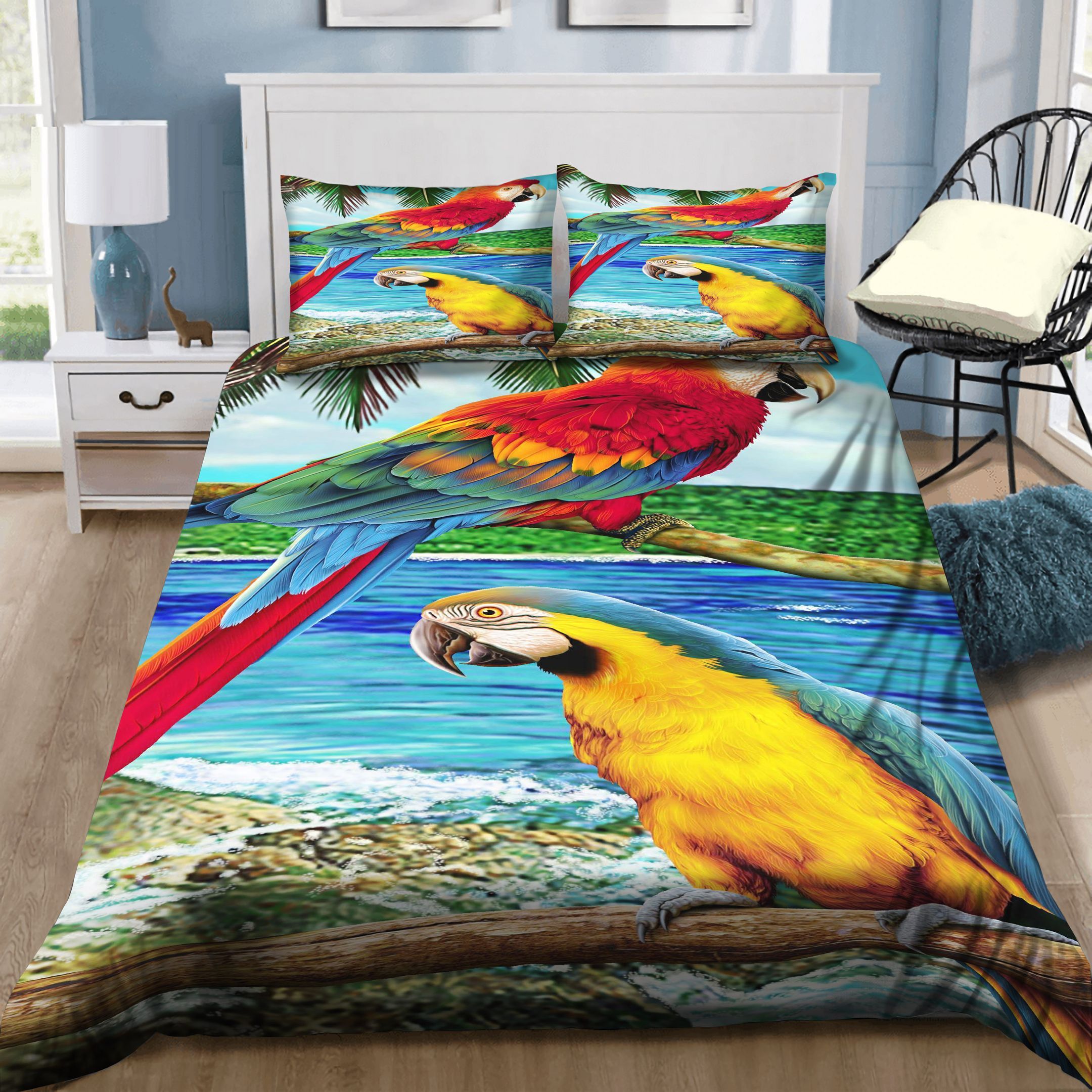 Parrot Jungle Bedding Set