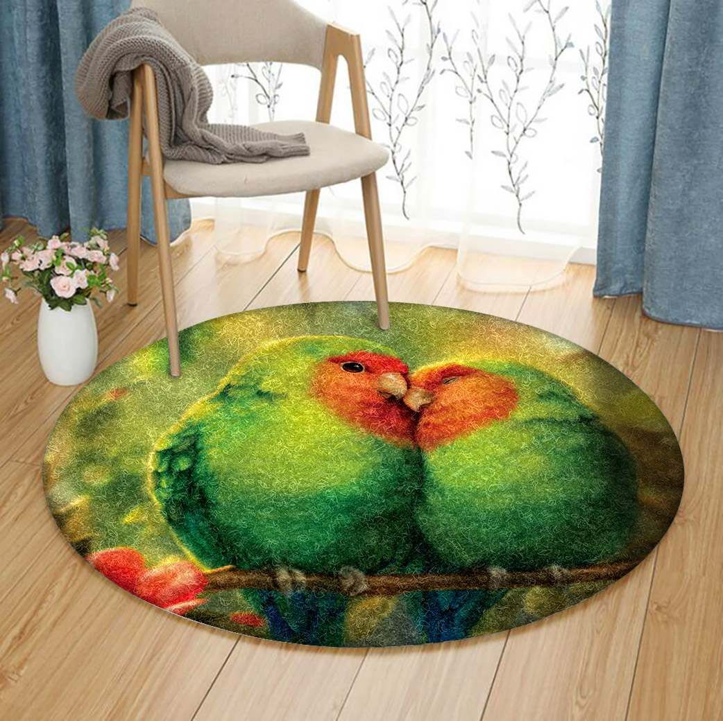 Parrot Round Carpet