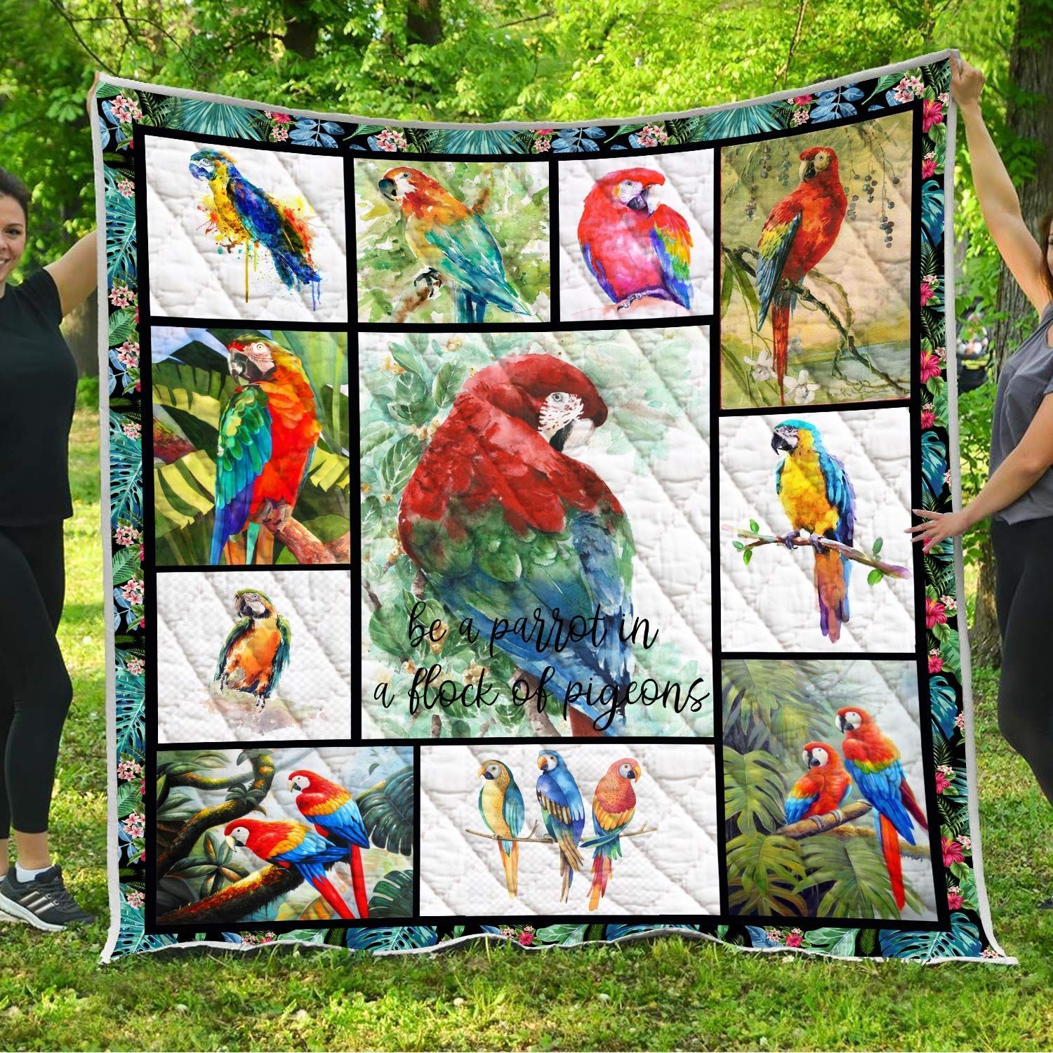 Parrot Quilt Blanket DHC13122910VT
