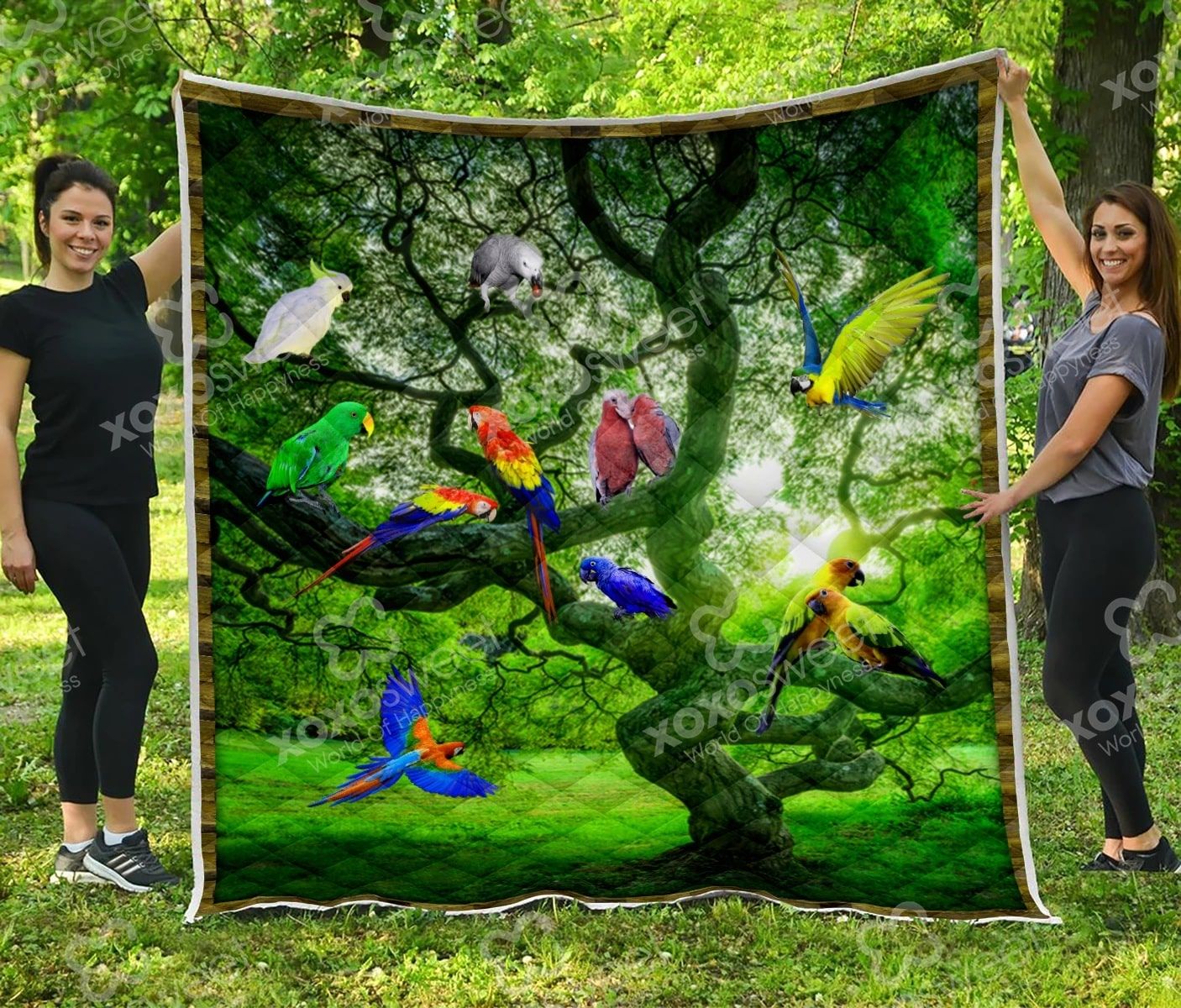 Parrot Quilt Blanket DHC1312584VT