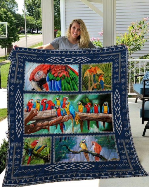 Parrot Quilt Blanket DHC291165VT