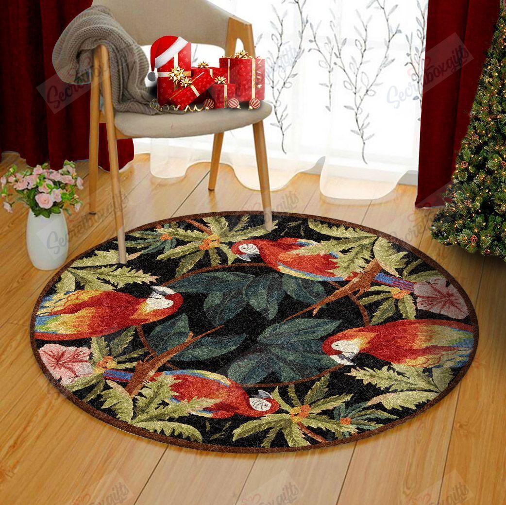 Parrot Round Carpet