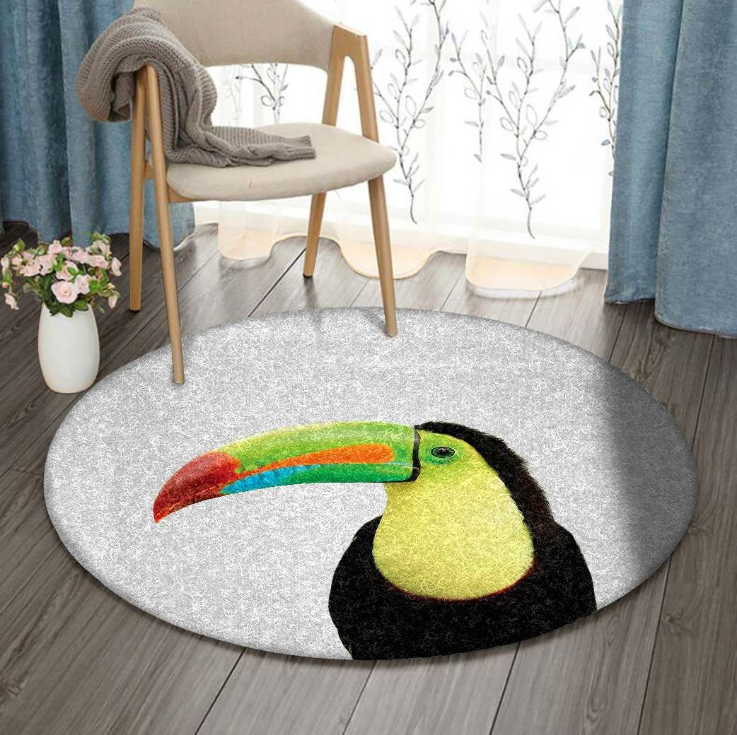 Parrot Round Carpet