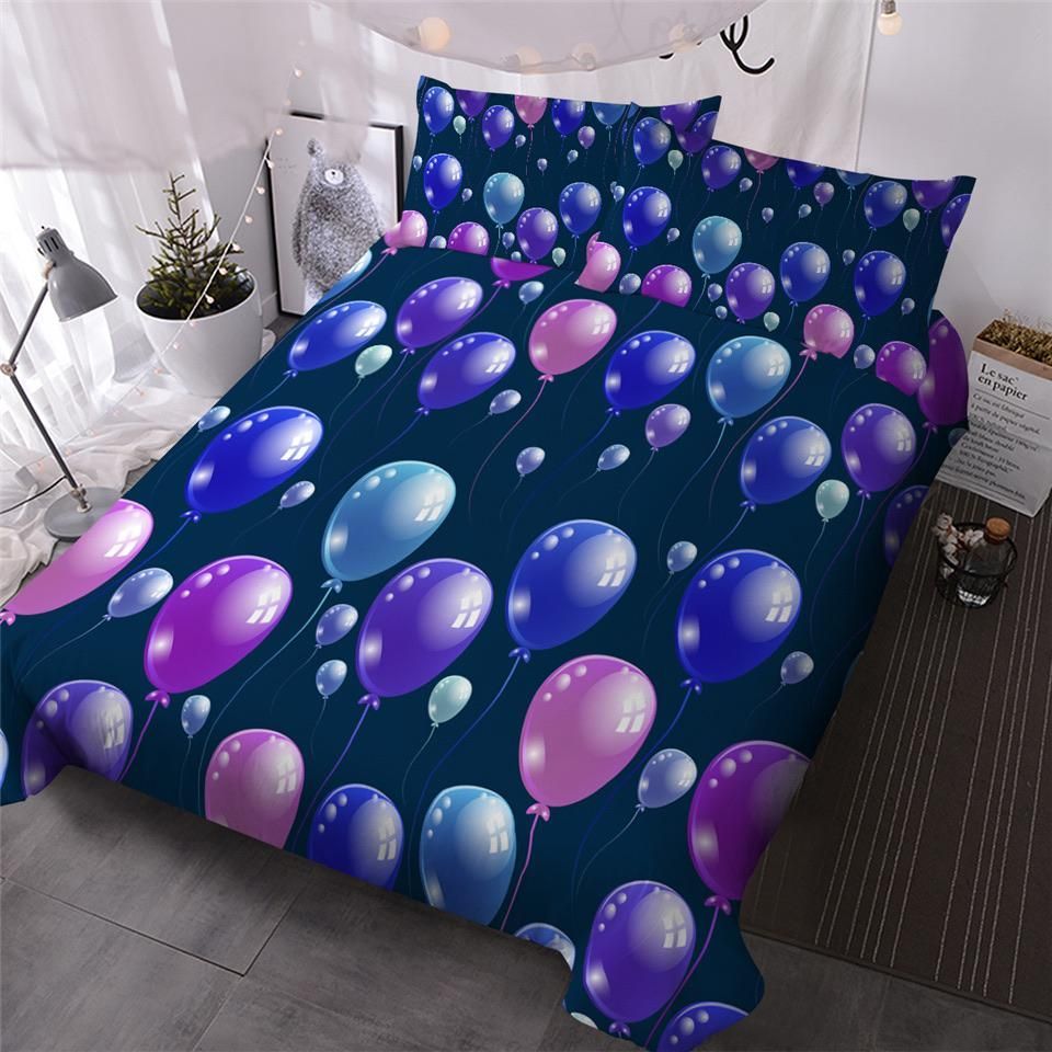 Party Balloons Bedding Set