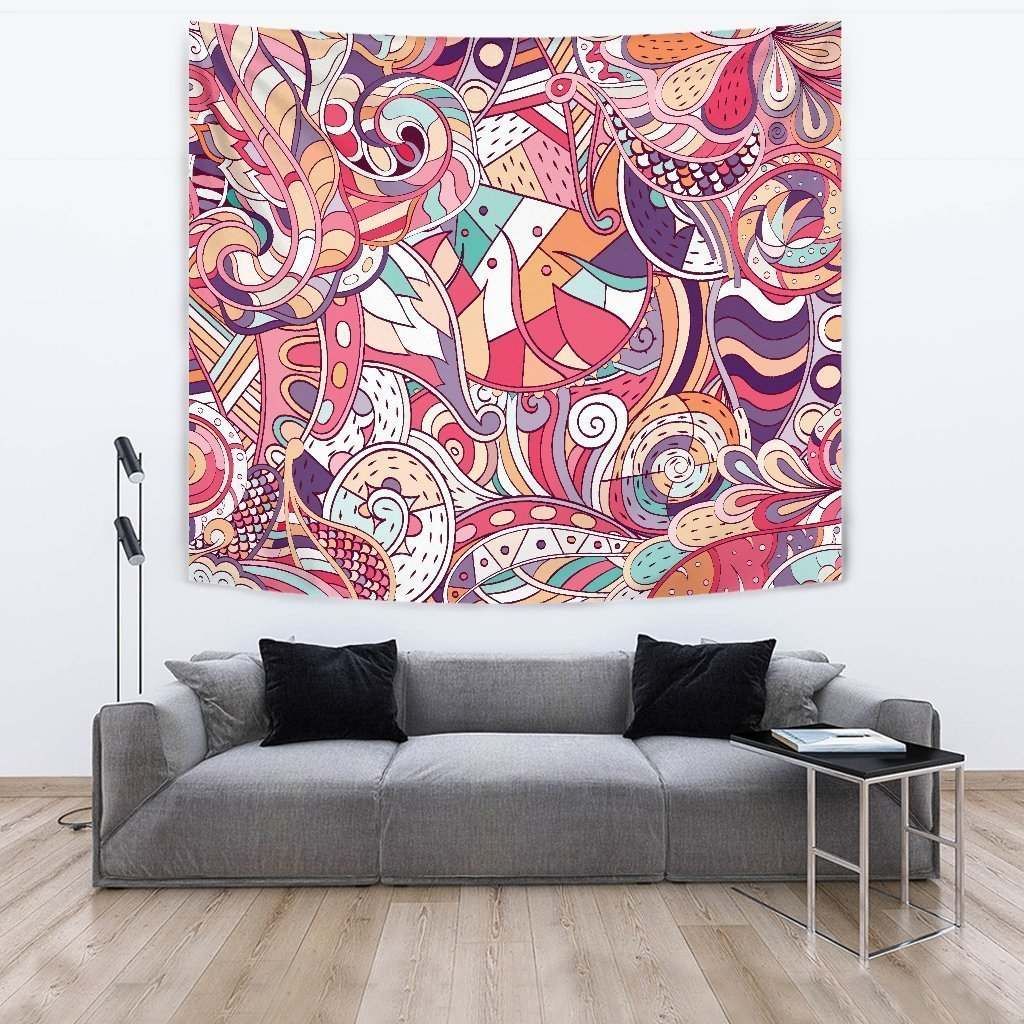 Pastel Bohemian Floral CL17100099MDT Tapestry