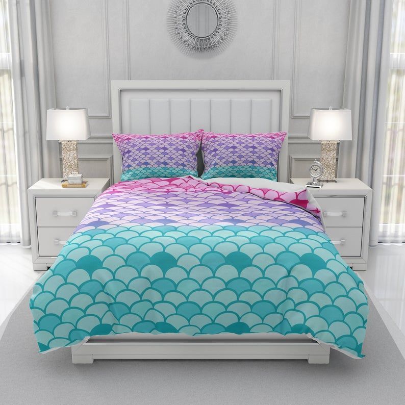 Pastel Mermaid Bedding Set