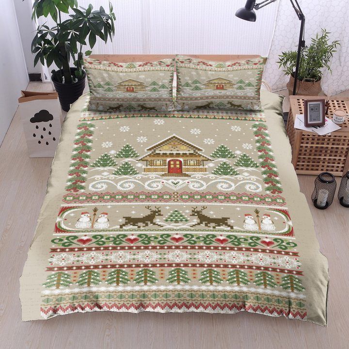 Pastel Noel Bedding Set