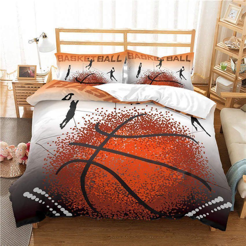Pattern Basketball Bedding Set