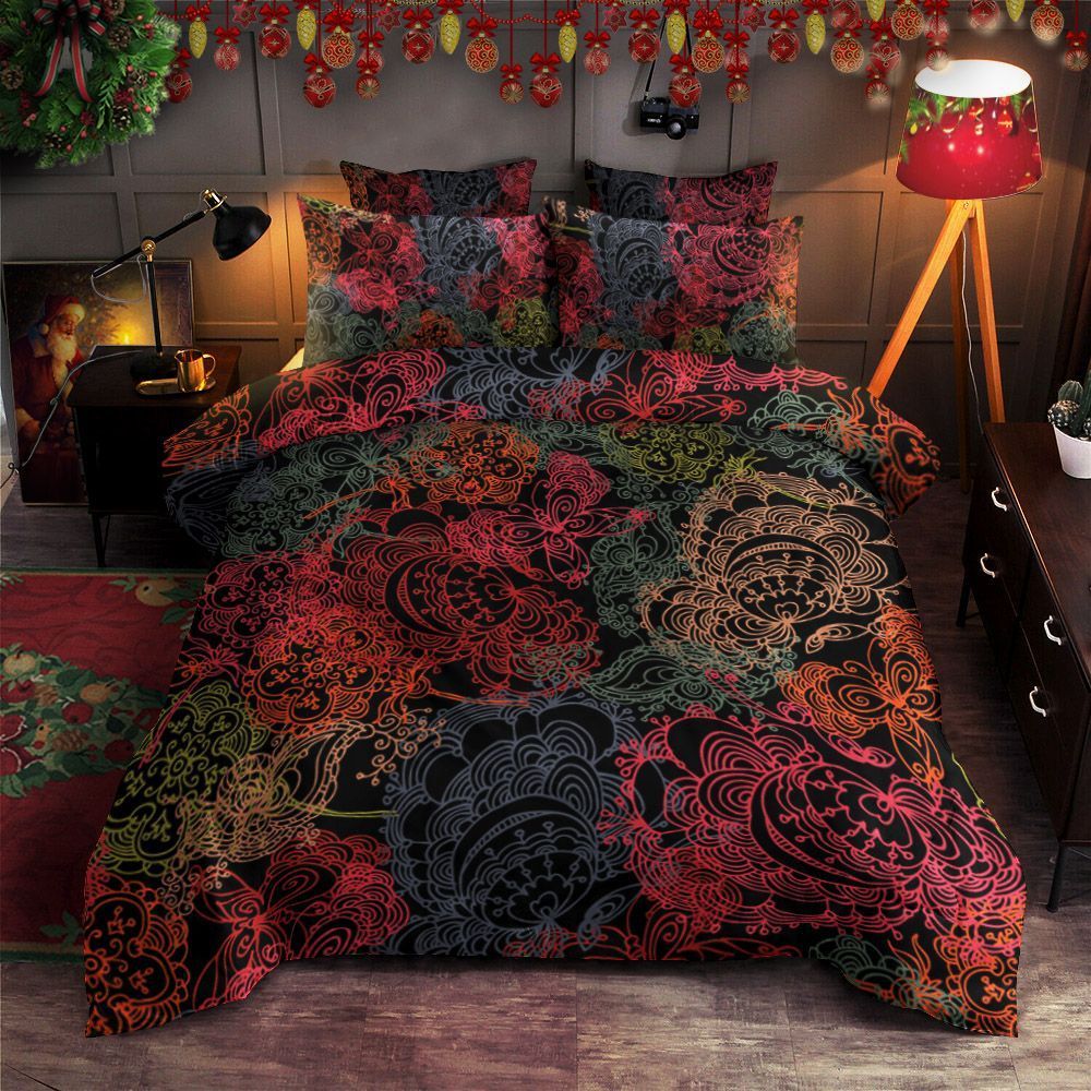 Pattern Butterfly Bedding Set