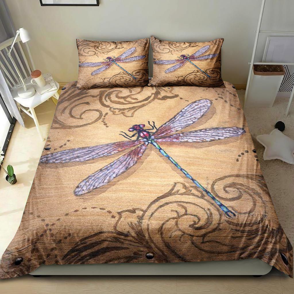 Pattern Dragonfly Bedding Set
