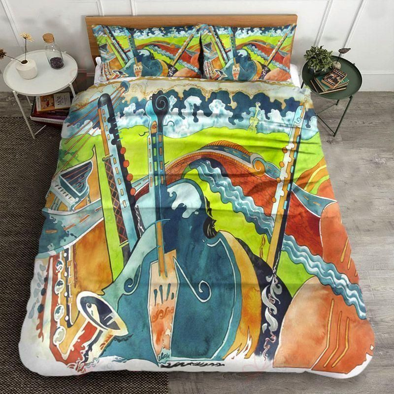 Pattern Music Printed Bedding Set