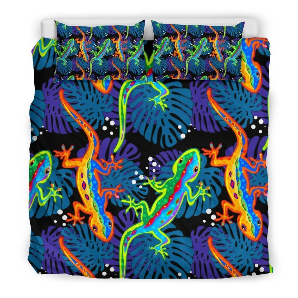 Pattern Print Lizard Cool Design Comfortable Bedding Set