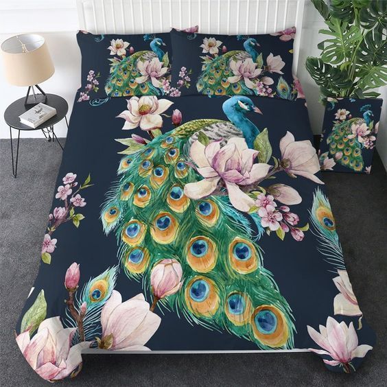 Pea Cook Bird Bedding Set