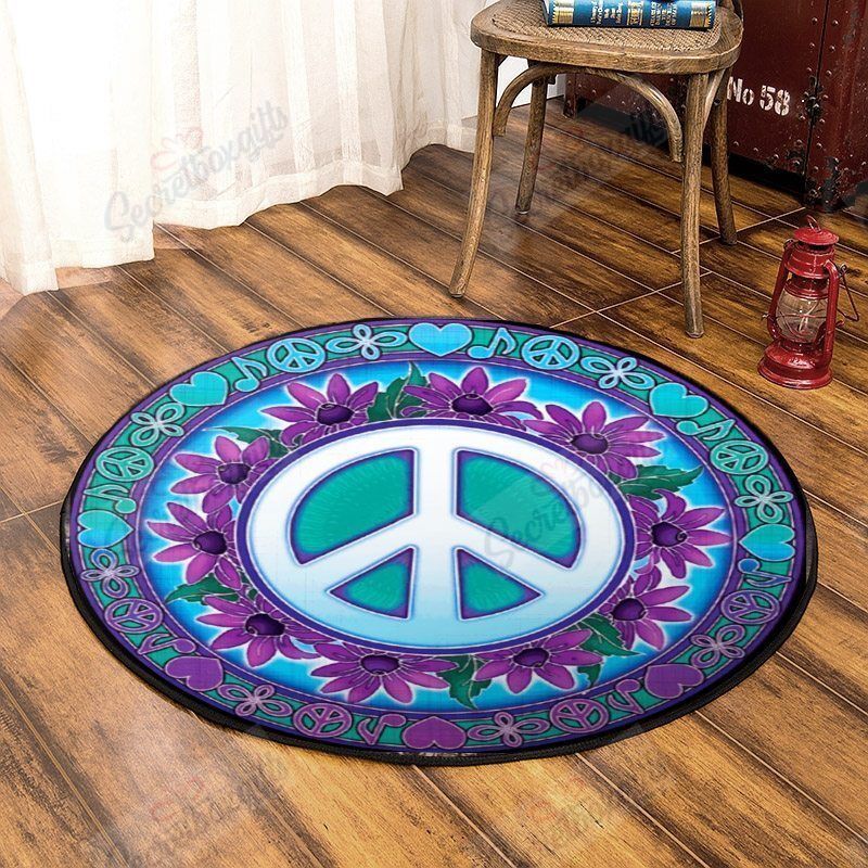 Peace Round Carpet