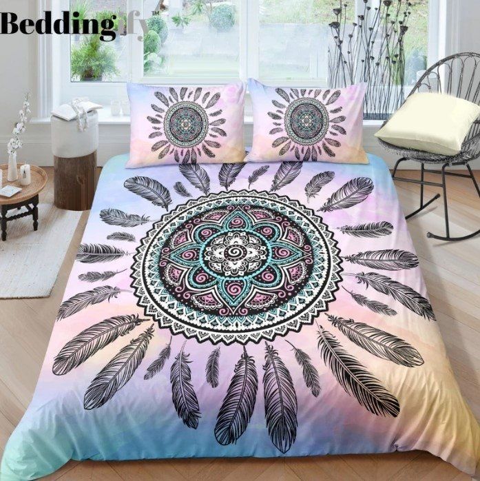 Peace Circle Dreamcatcher Bedding Set