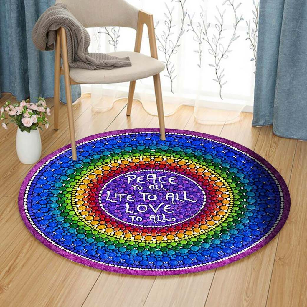 Peace Round Carpet