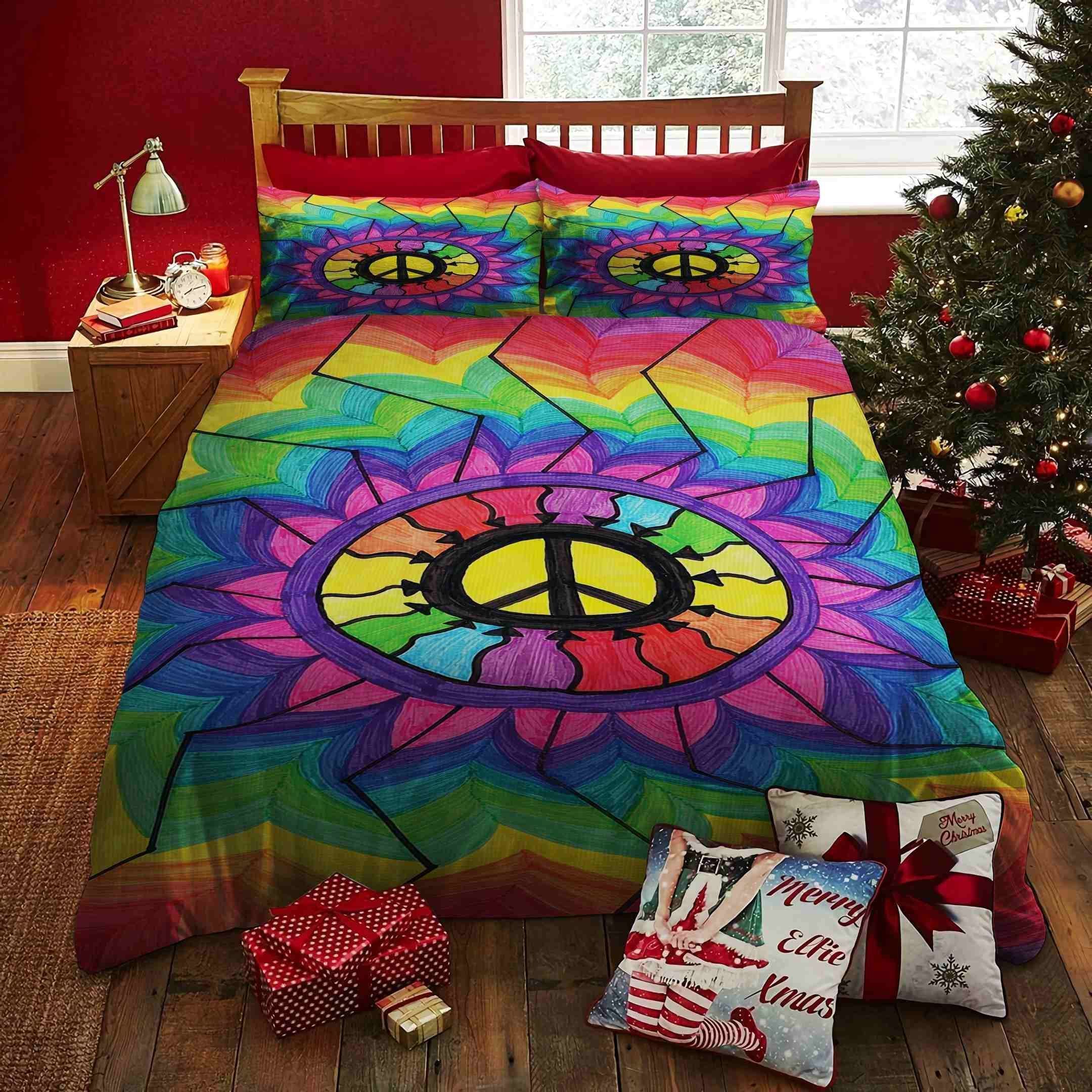 Peace Mandala Bedding Set