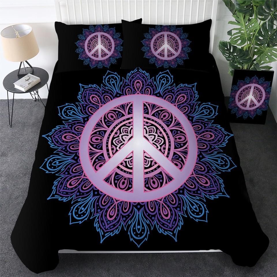 Peace Mandala Bedding Set