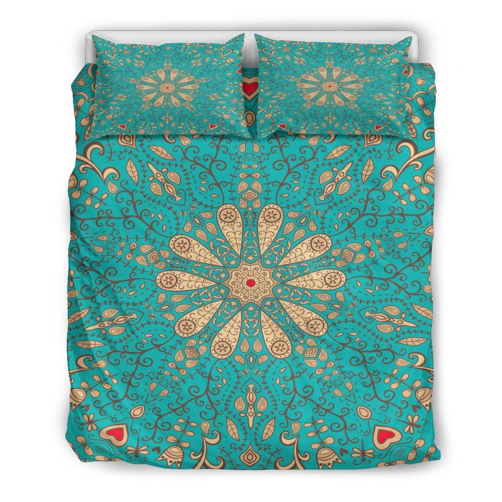 Peaceful Mandala Pattern Bedding Set