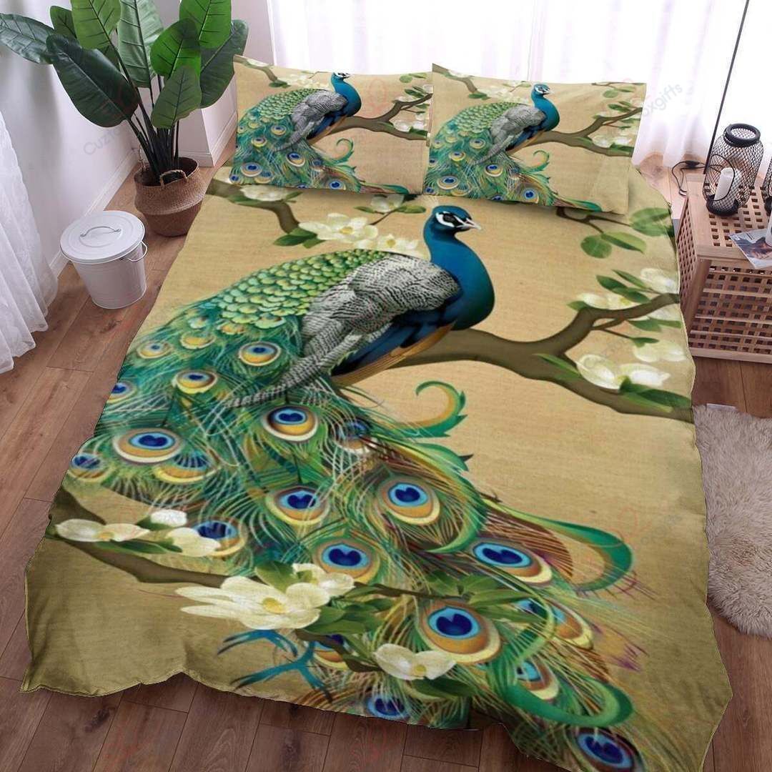 Peacock Bedding Set