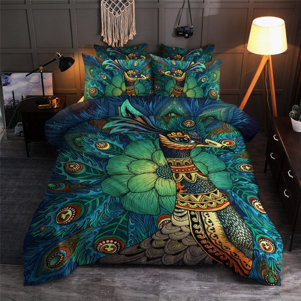 Peacock Queen Bedding Set