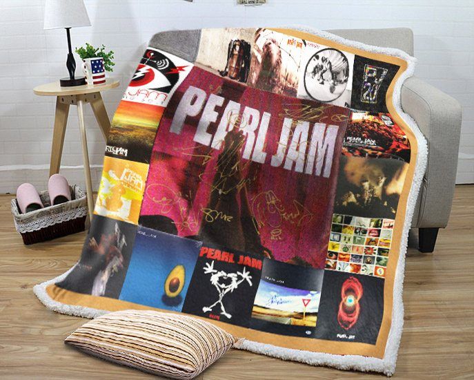Pearl-Jam Sherpa Fleece Blanket