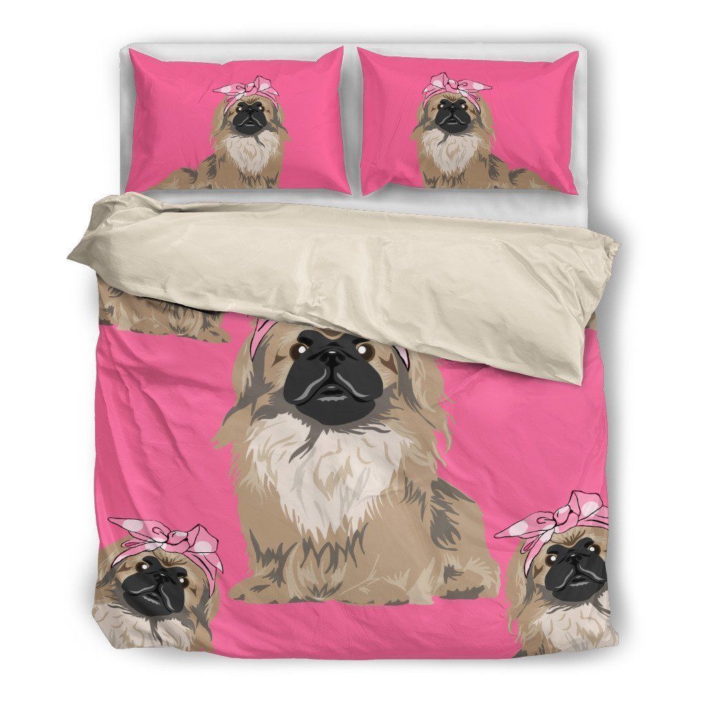 Pekingese Bedding Set