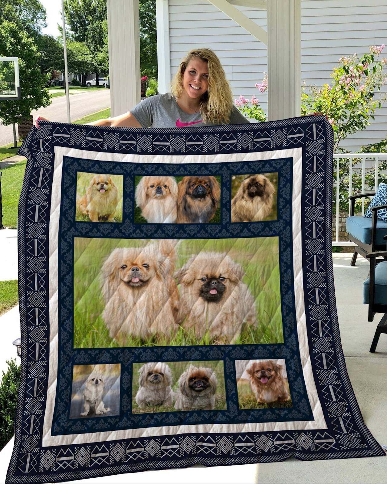 Pekingese Quilt Blanket DHC2911275VT