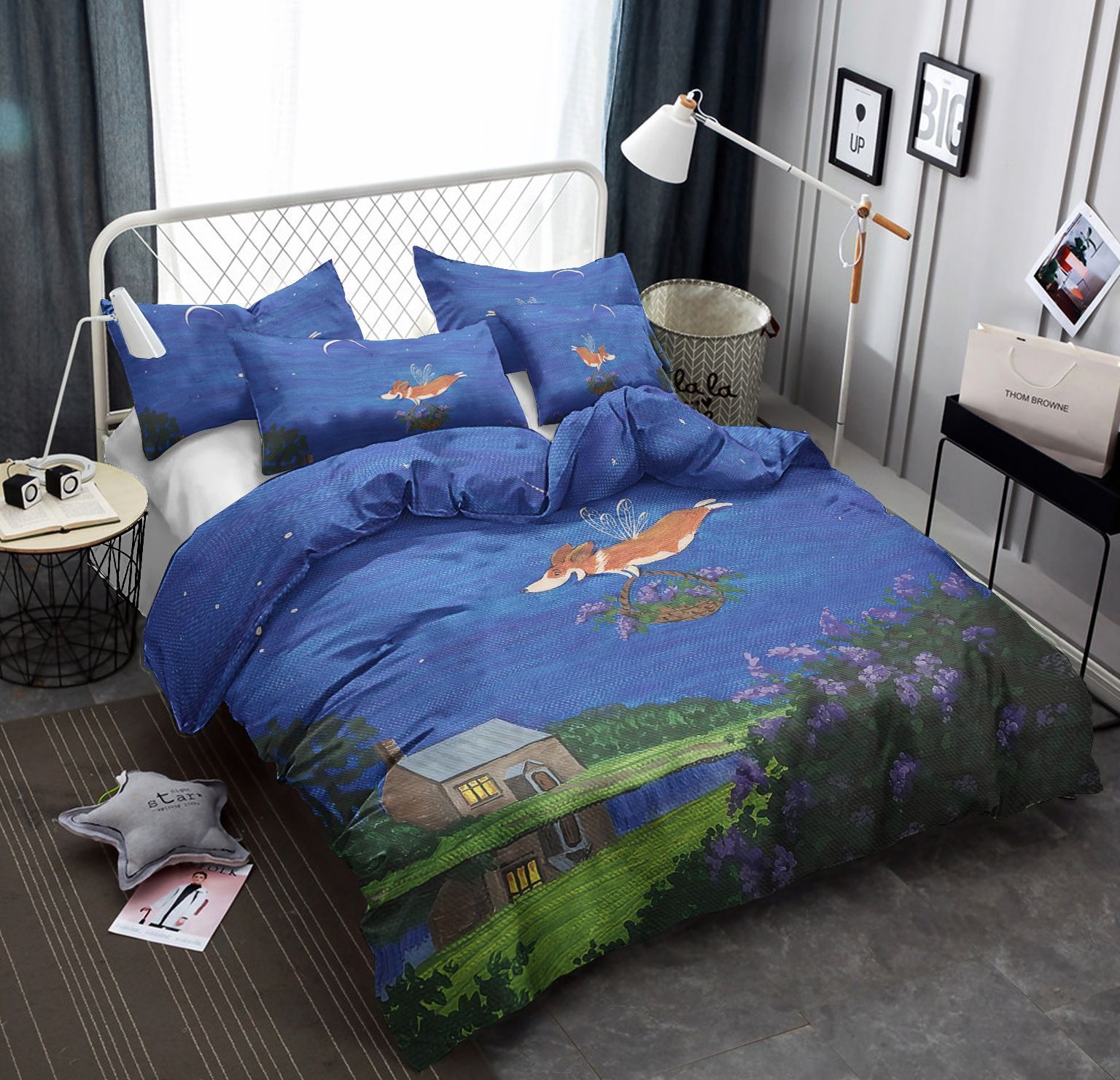 Pembroke Welsh Corgi Bedding Set