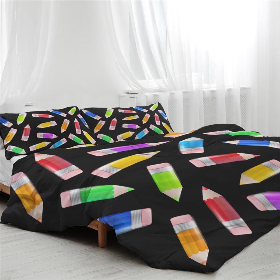 Pencils Bedding Set