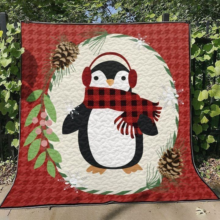 Penguin Christmas MMC2810786 Quilt Blanket