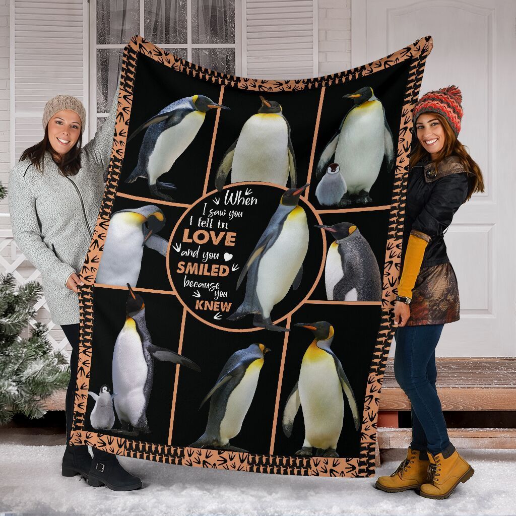 Penguin Fleece Blanket