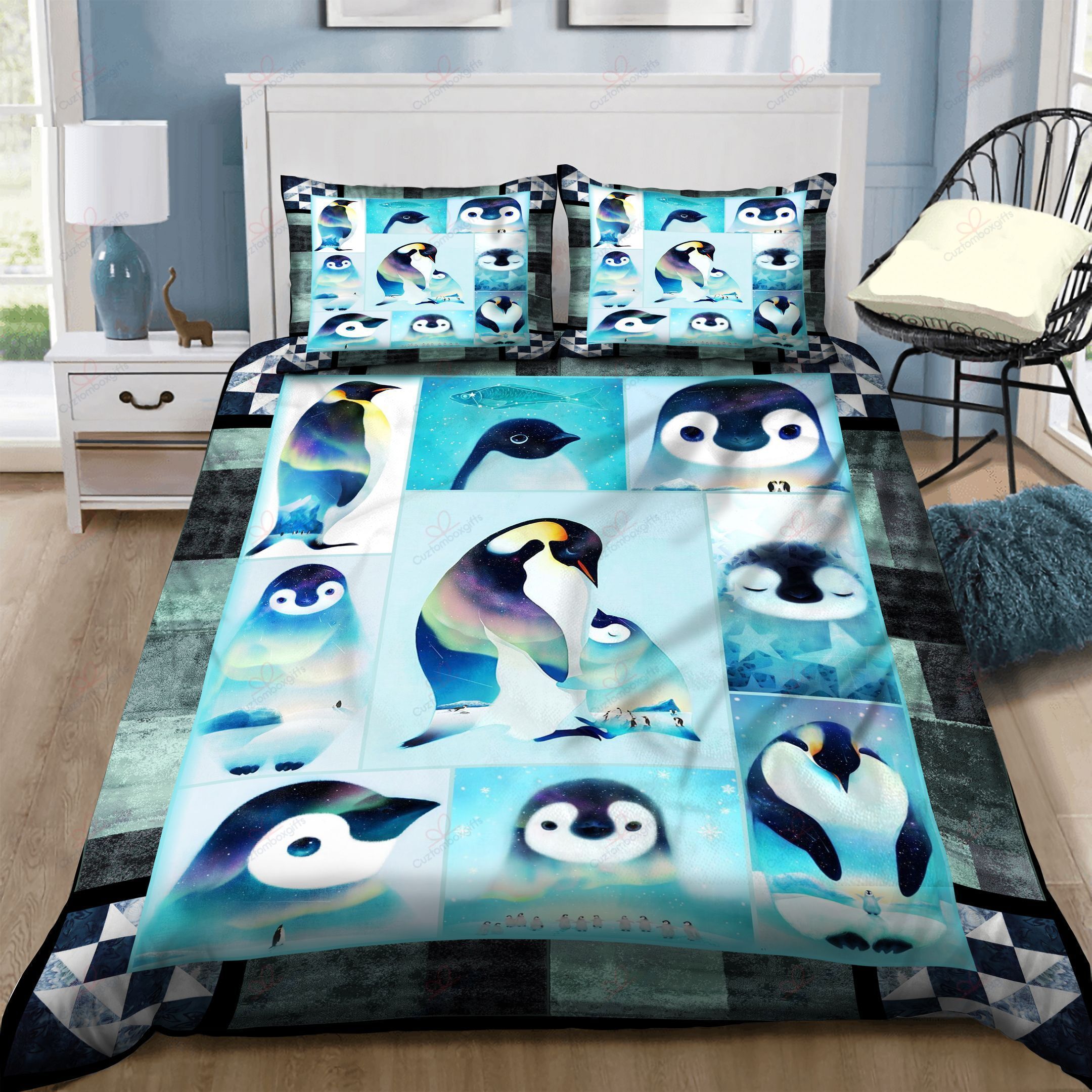 Penguin Bedding Set