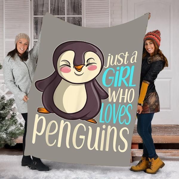 Penguins Sherpa Fleece Blanket