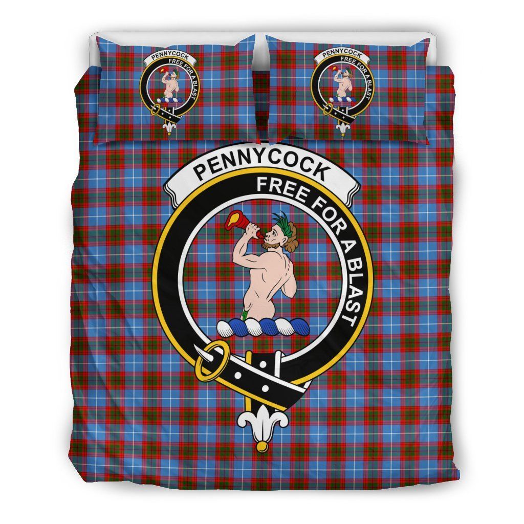 Pennycook Edingburg Clan Badge Tartan Bedding Set