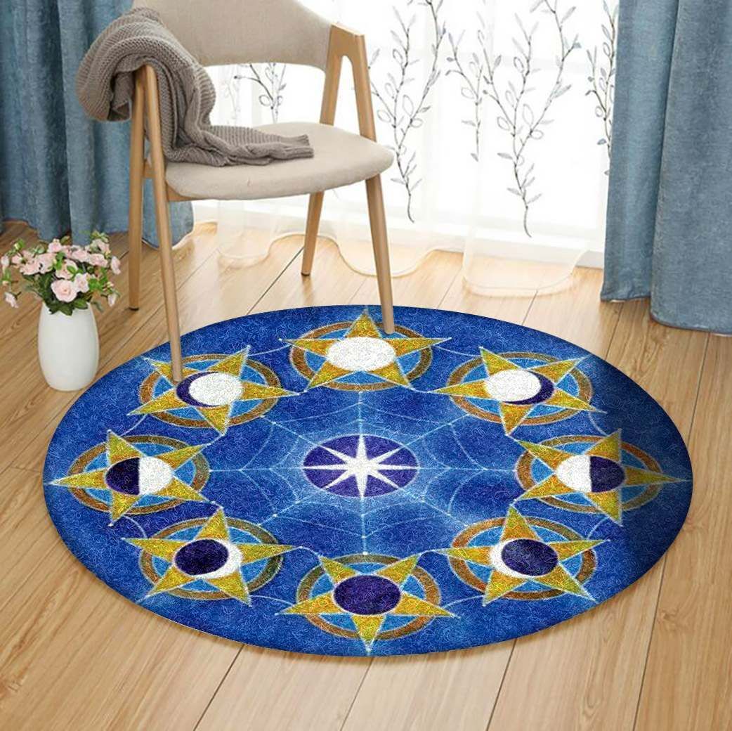 Pentacle Round Carpet