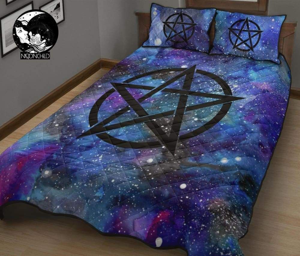 Pentagram Wicca Bedding Set